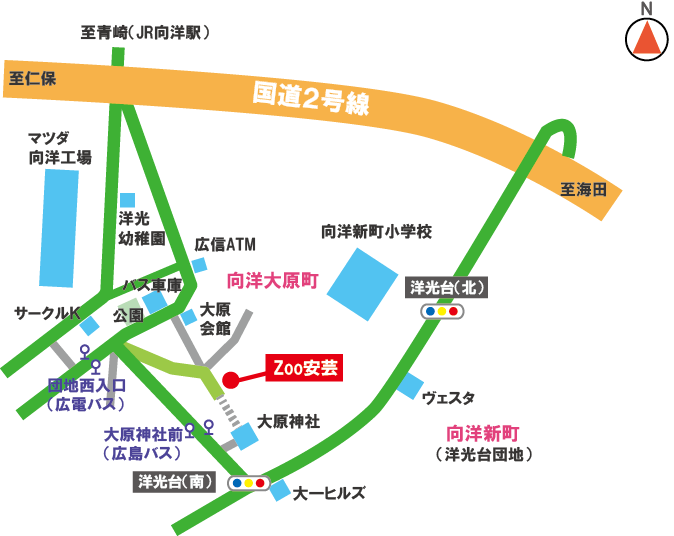 放課後等デイサービスzoo安芸 株式会社office Zoo 広島市の放課後等デイサービス 移動支援事業所